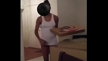 Wife first pizzadare bottomless no panties