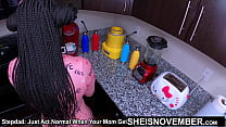 I Can Barely Fit My Girthy Big Dick Into My Young Stepdaughter Pussy, Much Tighter Then Her Stepmother, Fucking Hardcore Doggystyle Closeup, Sexy Ebony Girl Sheisnovember Big Ass Spank Fetish, Huge Areolas And Big Boobs Bouncing on Msnovember